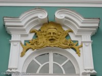 Фрагмент фасада Зимнего дворца